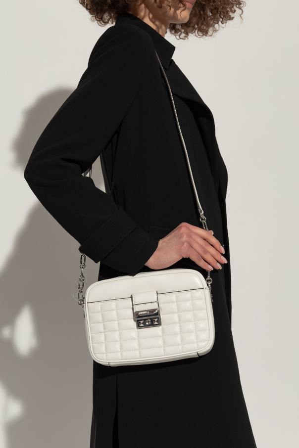 print neck - strap messenger amp bag Nero - COLD - WALL logo